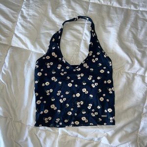 Hollister Floral Halter Top